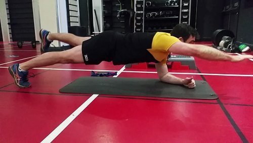 plank progression acl recovery exercise