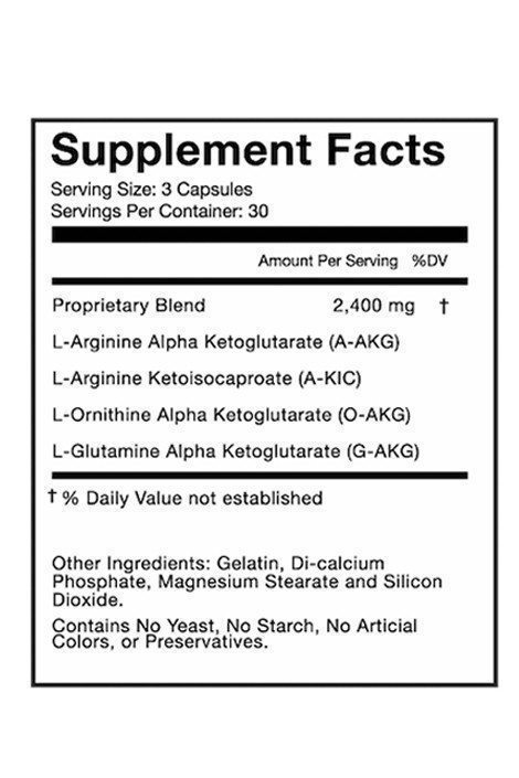 no2 max supplement facts