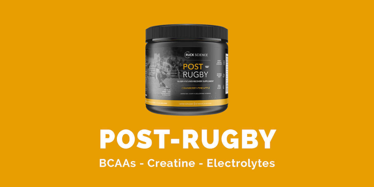 Rugby recovery is better with creatine Ruck Science