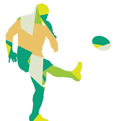 male rugby player cartoon