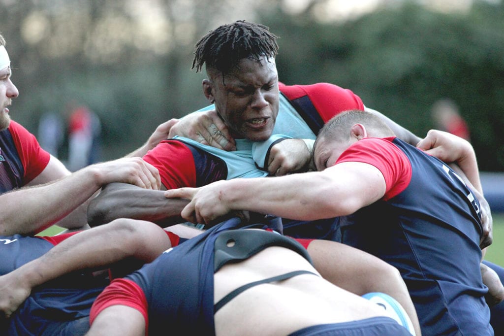 england rugby team training