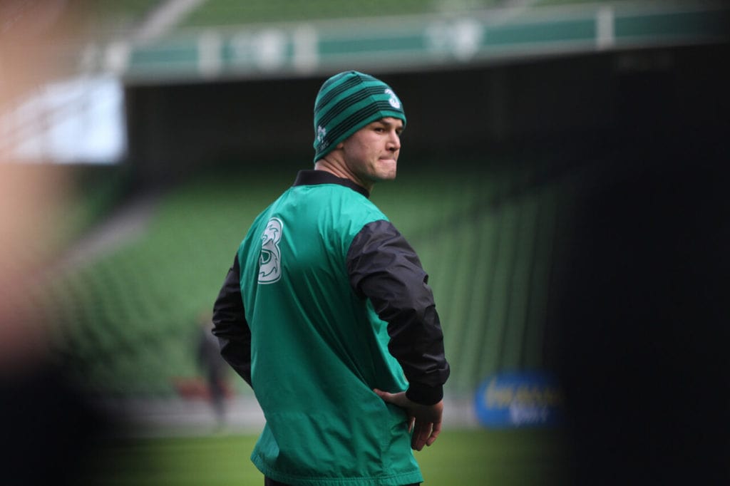 ireland rugby team training