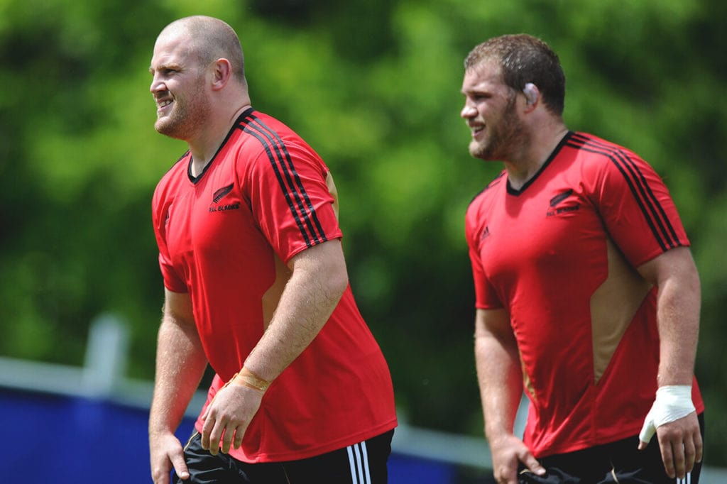 New Zealand AllBlacks training