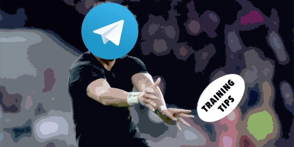 Rugby training tips on Telegram